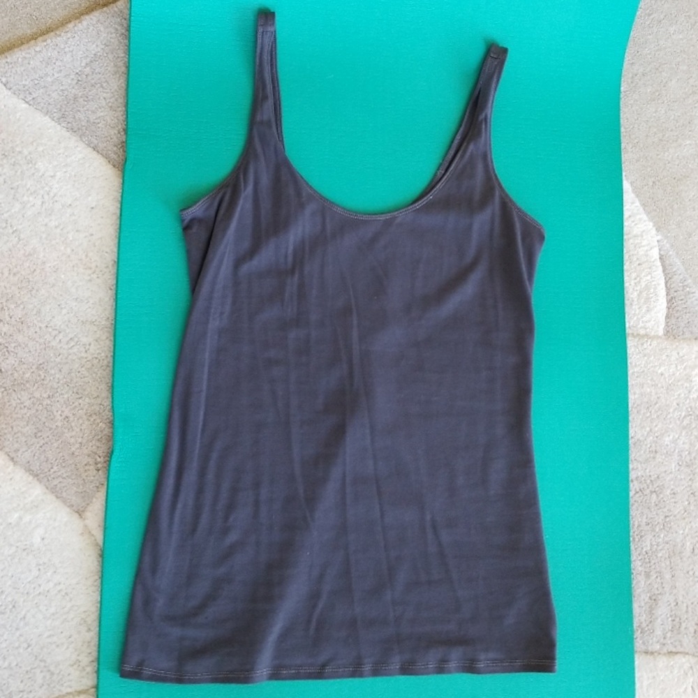 SEXY STRETCH EXPRESS Charcoal TANK - LARGE